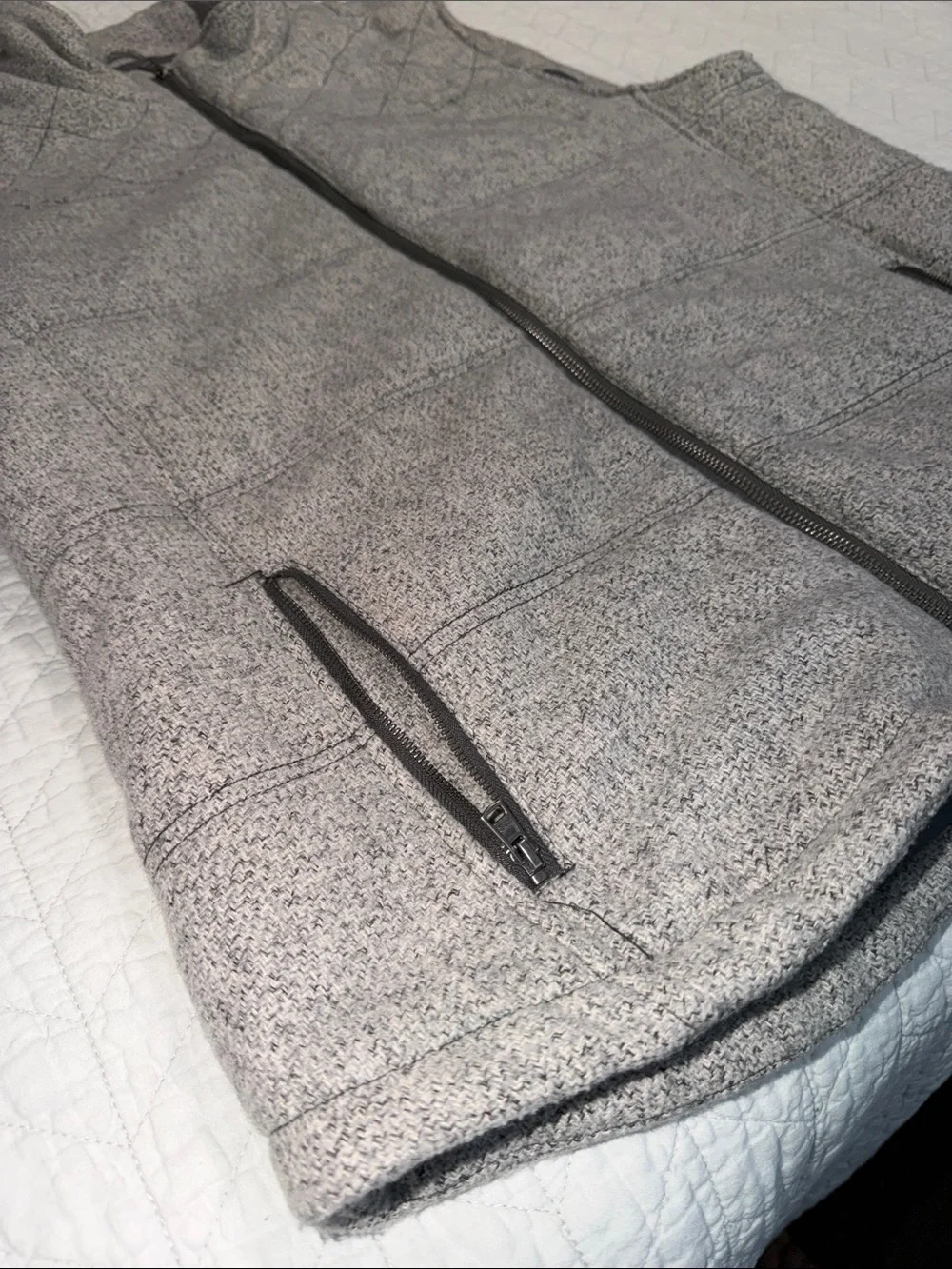 BKE sleeveless zip